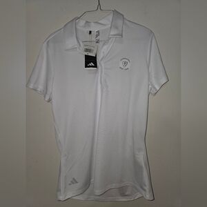 Adidas White Performance Polo Shirt